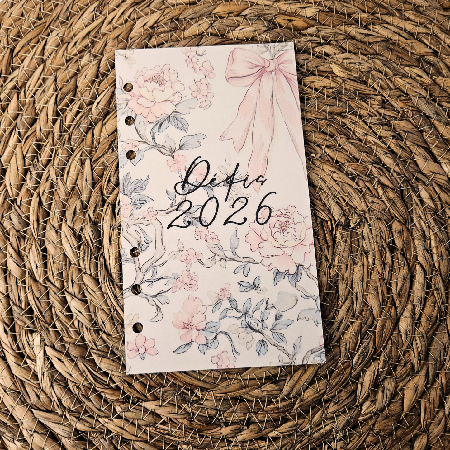Pages de suivi perforées | Classiques Blush Budget