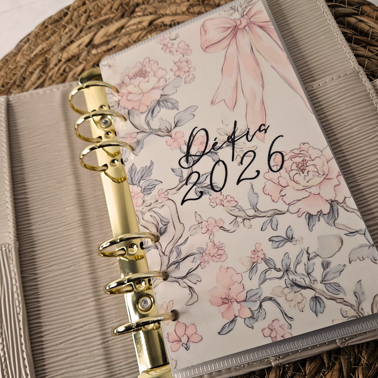 Pages de suivi perforées | Classiques Blush Budget