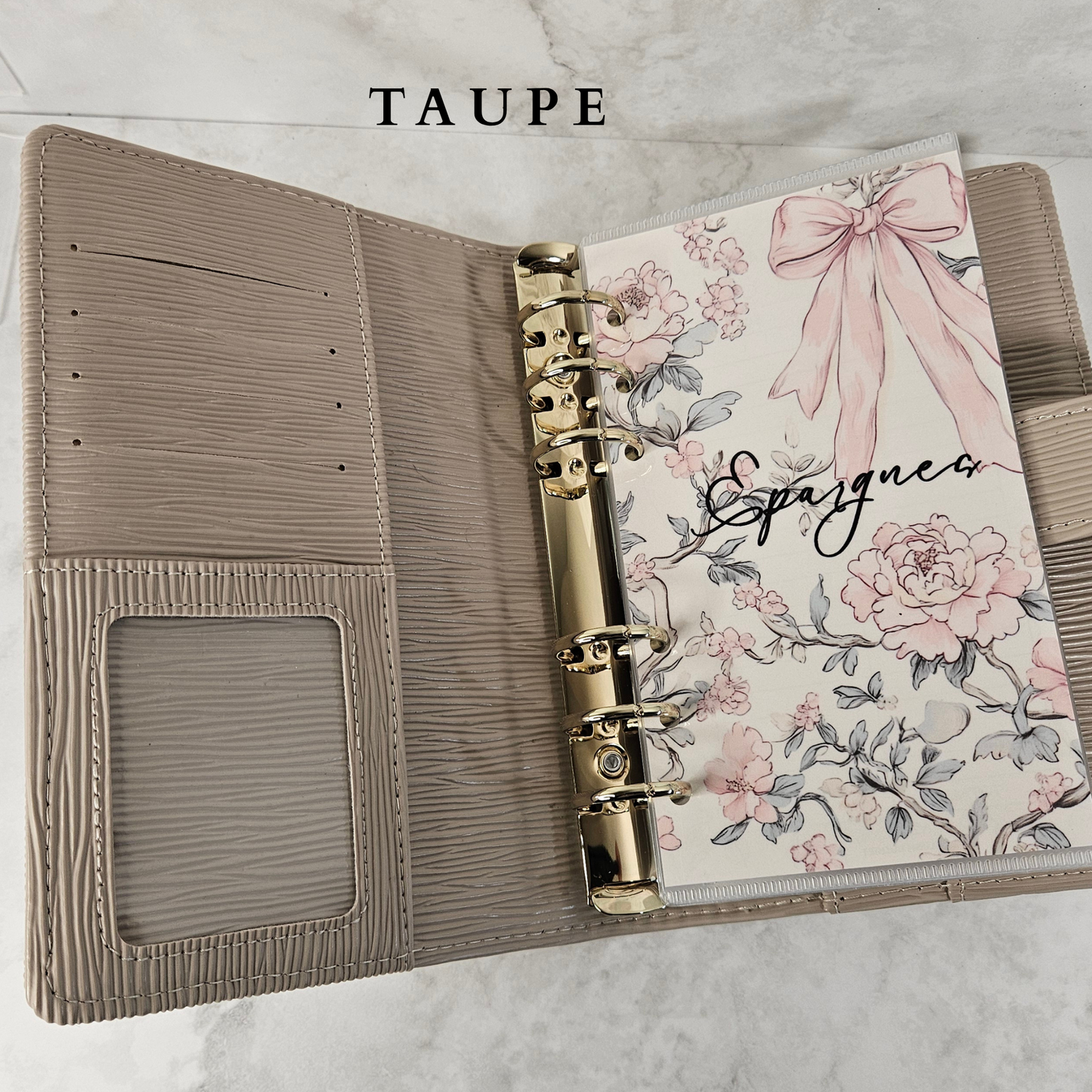 Classeur A6 Texturé | Premium
