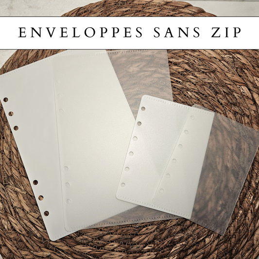 Enveloppes SANS zip