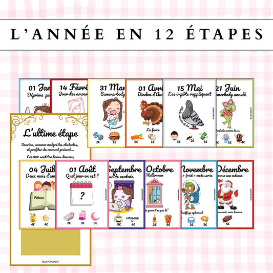 L'année en 12 étapes