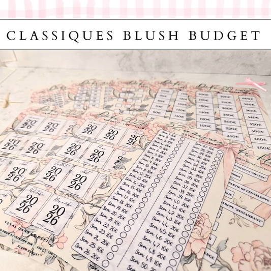 Les classiques Blush Budget